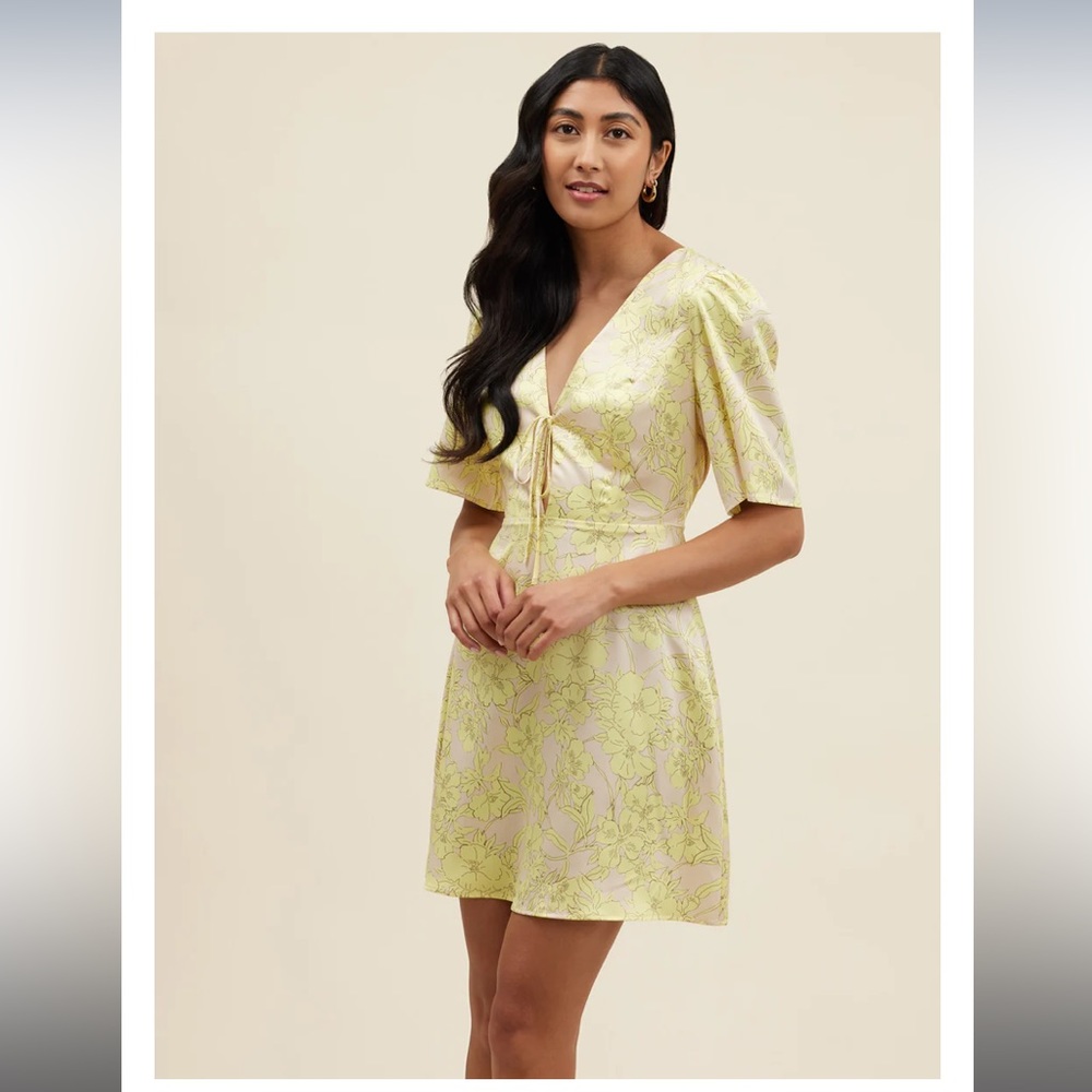 NWT Park & Fifth Kendal Tie Mini Dress
